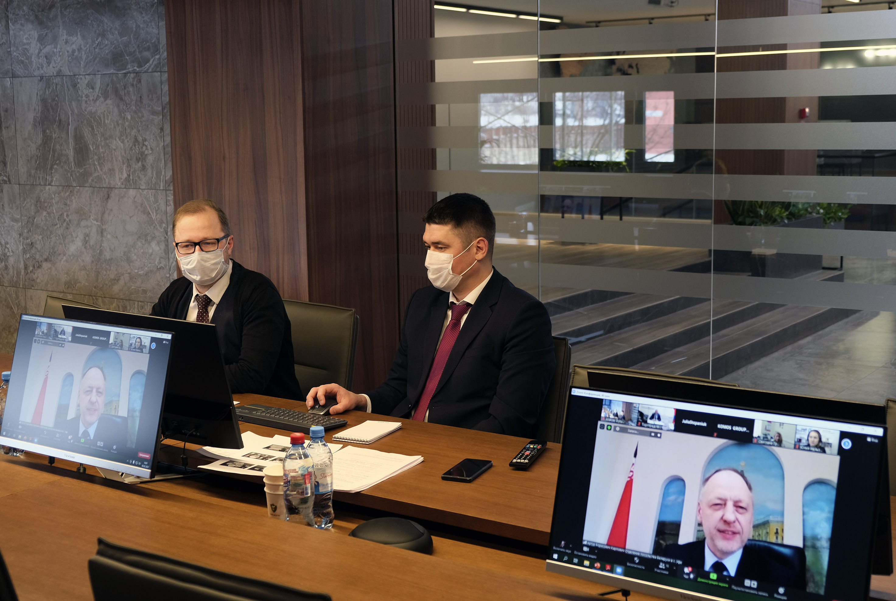 Онлайн-конференция по сотрудничеству с Удмуртией
