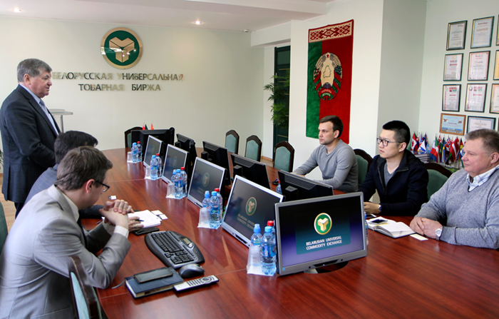 переговоры представителей биржи с БКЦТС
