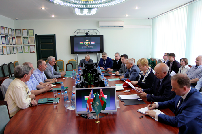 встреча руководства БУТБ с британскими деревообработчиками