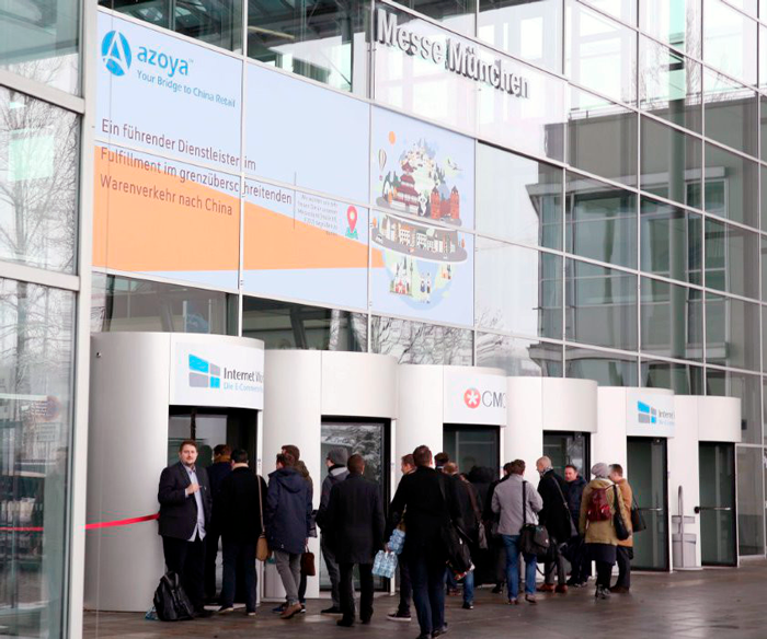 вход на выставку Internet World Germany 2017