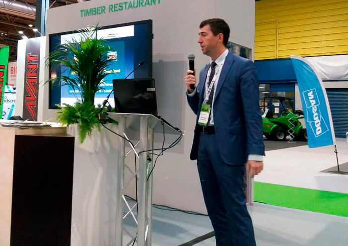 Timber Expo 2017 - выступление Александра Башлия