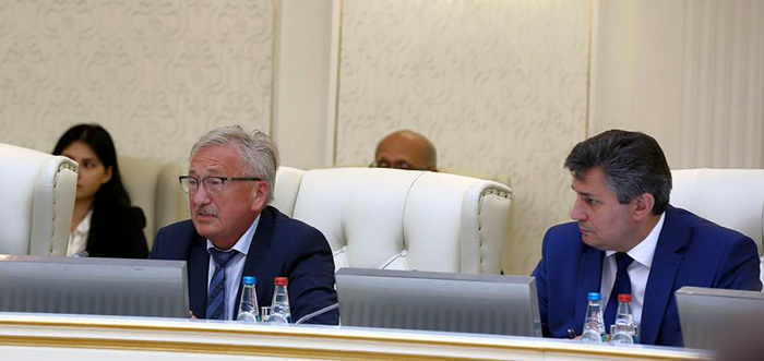 Аркадий Саликов на встрече с Президентом Молдовы