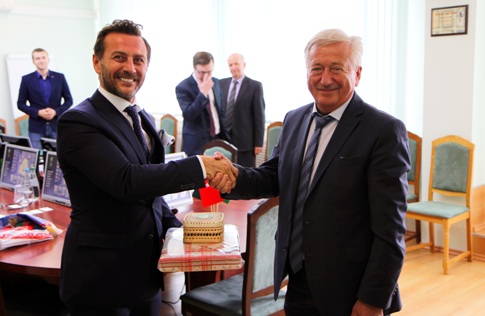 Yilmaz Soycan and Arkady Salikov