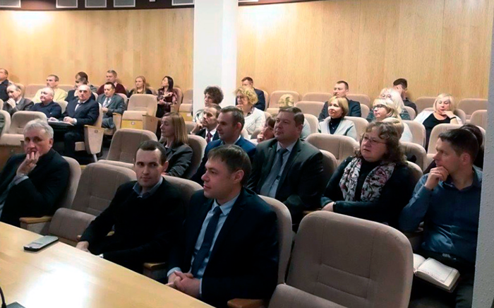 на семинаре Национального банка Беларуси