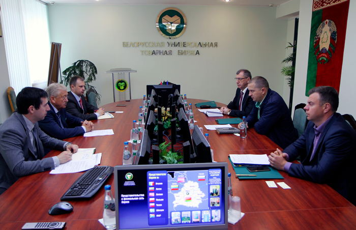 переговоры руководства БУТБ с представителями молдавского торгового дома