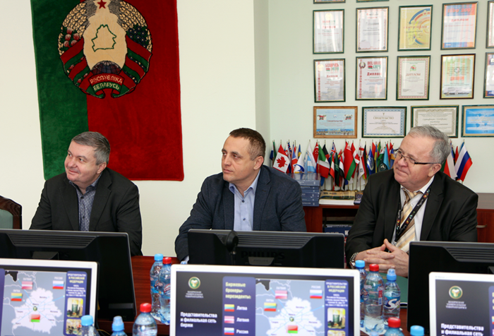представители Star-Ceal Complex на Белорусской универсальной товарной бирже